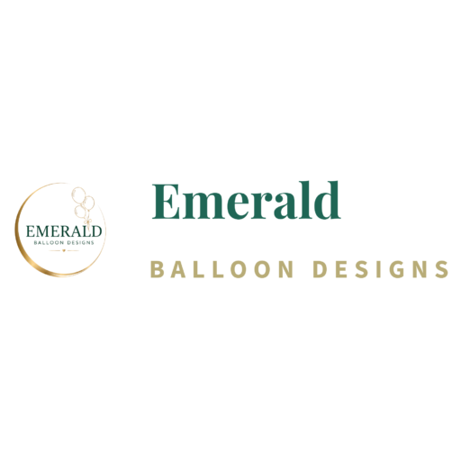 Emerald Balloon Designs header logo